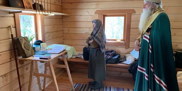 Отшельница Агафья Лыкова переехала в новый дом